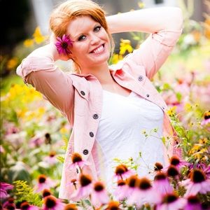 Light Pink Lightweight jacket